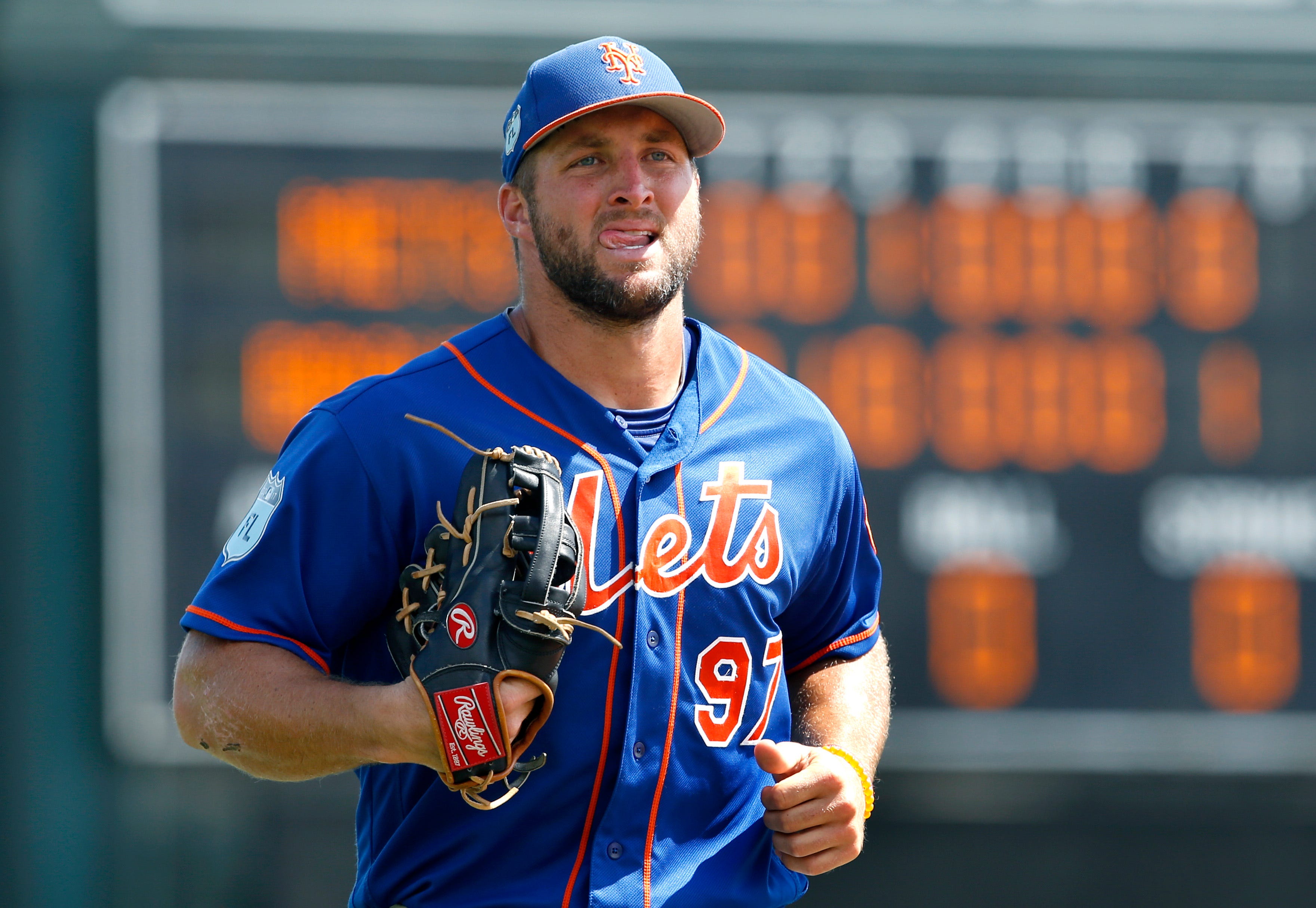 tim tebow minor league jersey